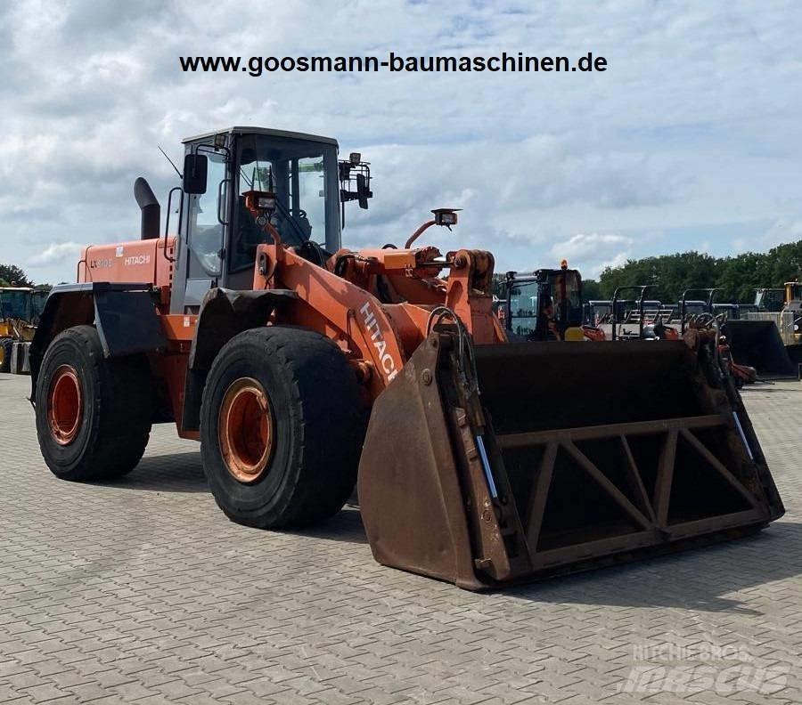 Hitachi LX 210 E Naudoti ratiniai krautuvai