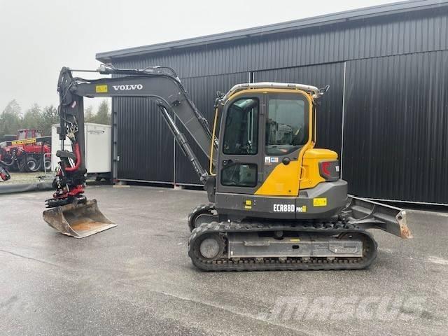 Volvo ECR 88 D Vidutinės galios ekskavatoriai 7-12 t
