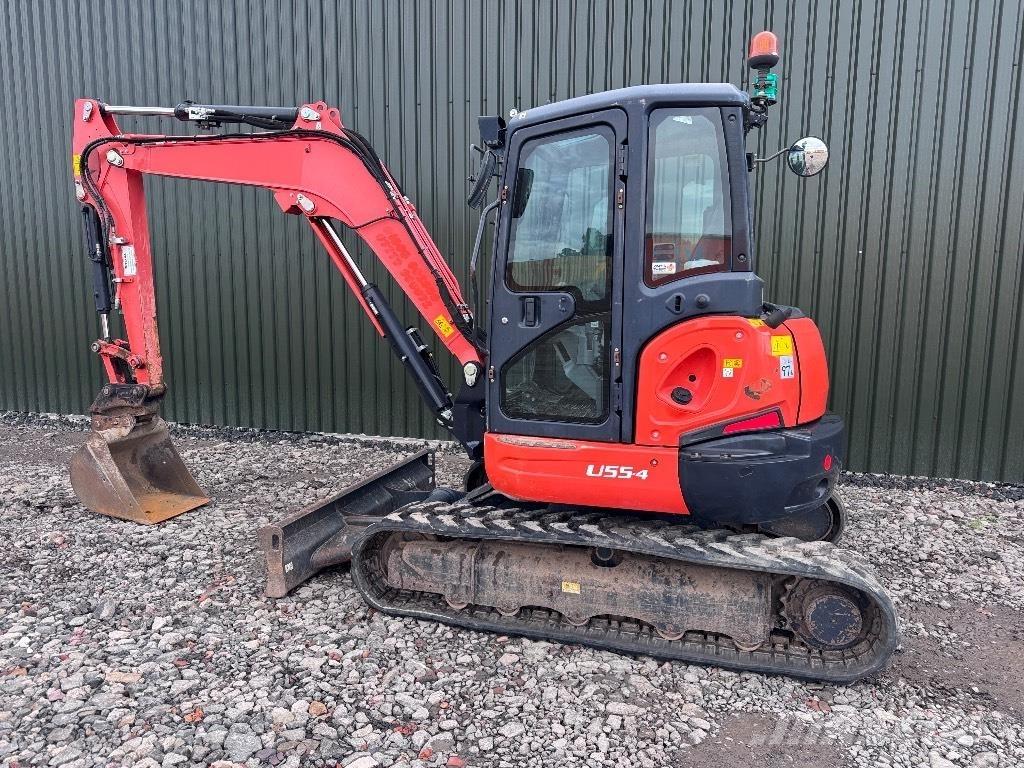 Kubota U 55-4 Mini ekskavatoriai < 7 t