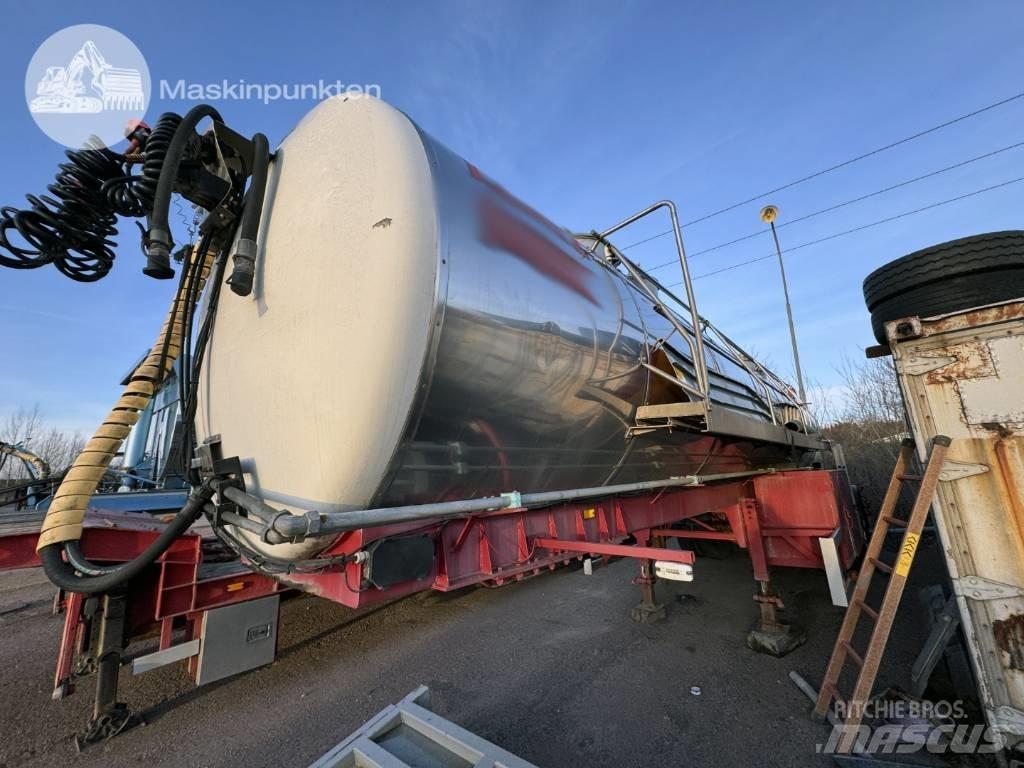 Wedholms DK 345-16 Cisternos puspriekabės