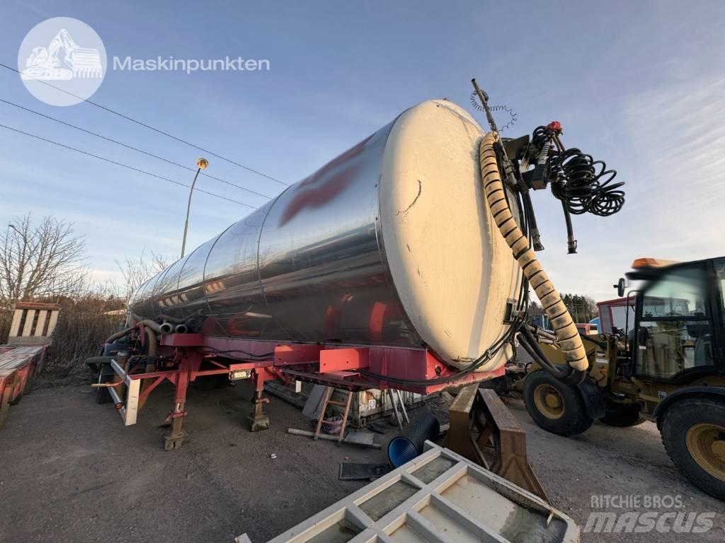 Wedholms DK 345-16 Cisternos puspriekabės