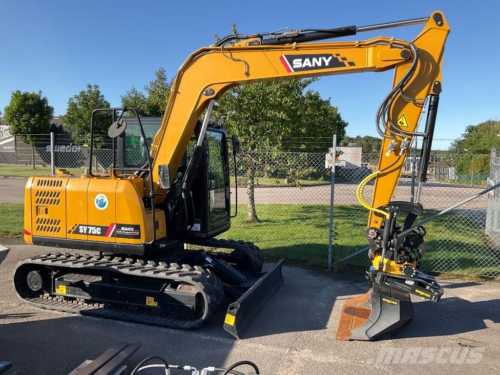 Sany SY 75 C pro Vidutinės galios ekskavatoriai 7-12 t