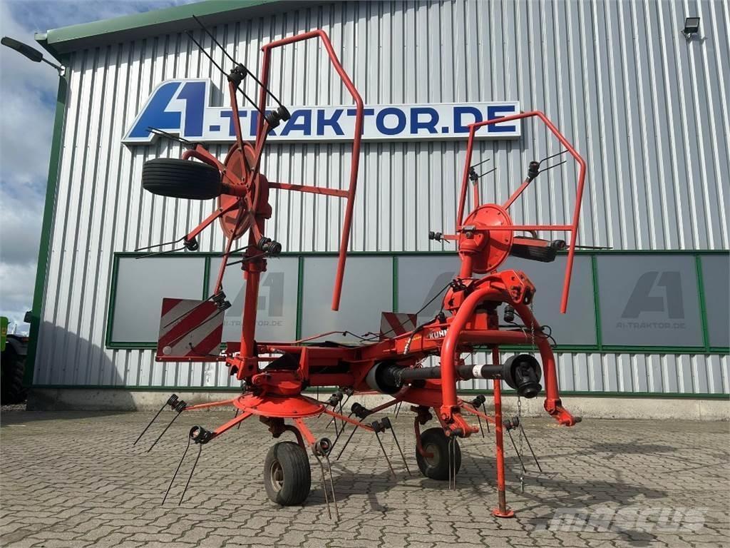 Kuhn GF 502 Šieno grėbliai ir vartytuvai