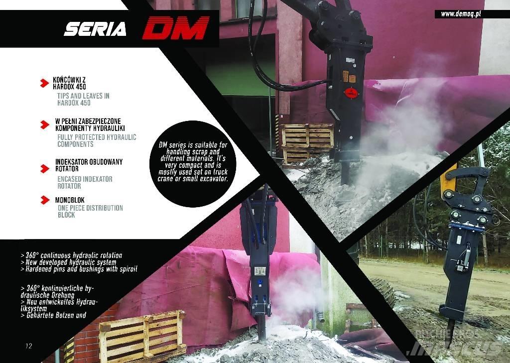  DEMOQ  DM250 Hidrauliniai kūjai / Trupintuvai