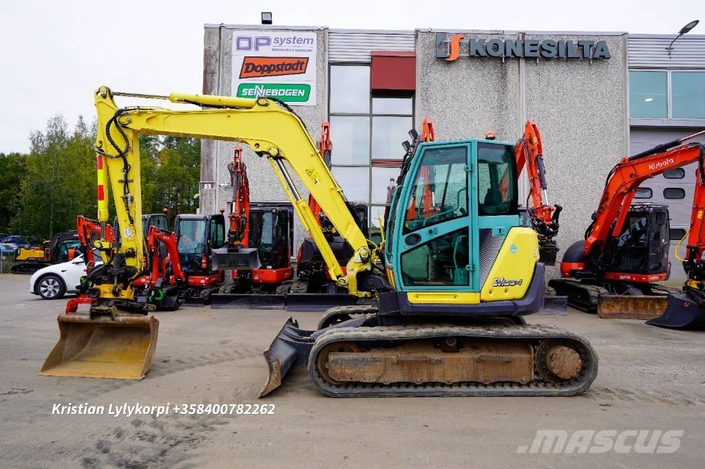 Yanmar SV 100-1 Vidutinės galios ekskavatoriai 7-12 t