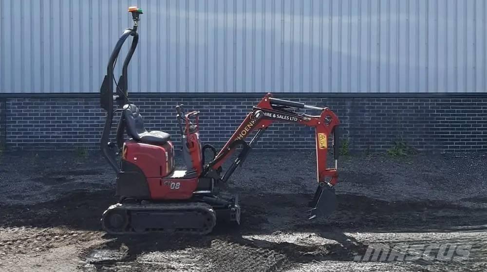 Yanmar SV 08 Mini ekskavatoriai < 7 t