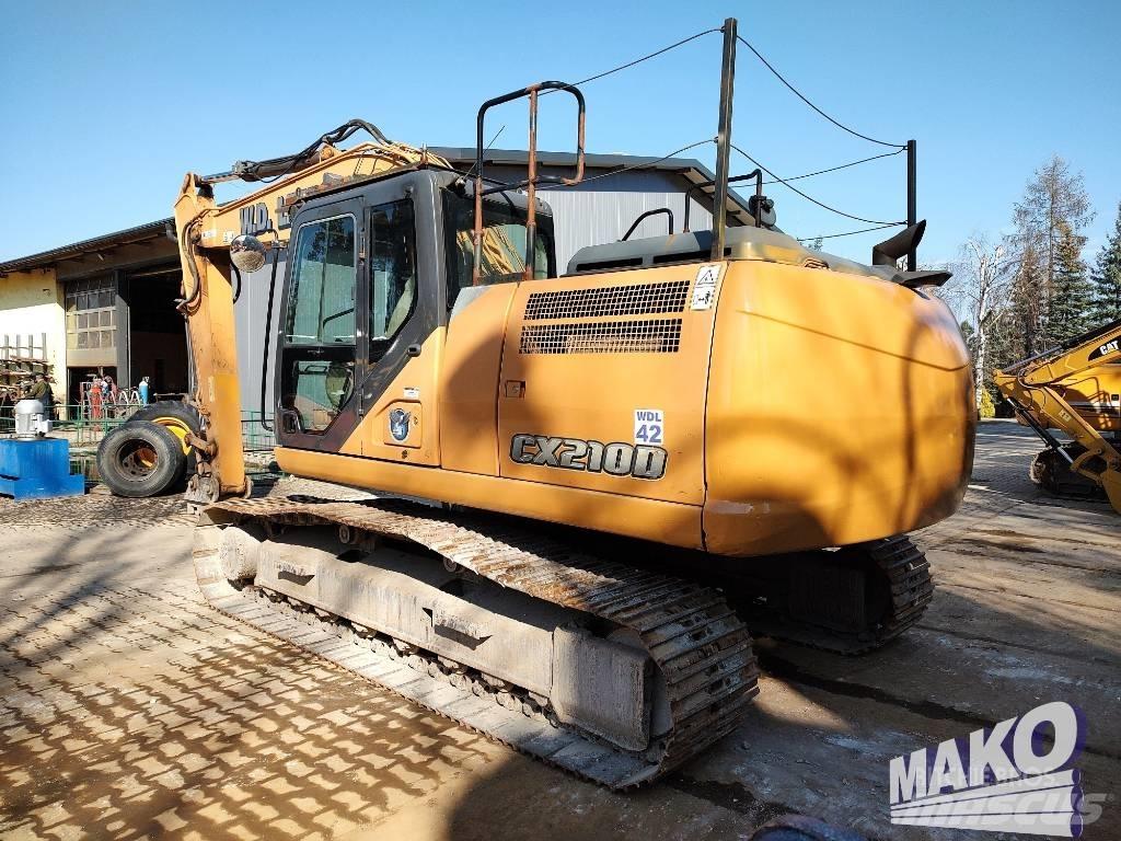 CASE CX 210 D Vikšriniai ekskavatoriai