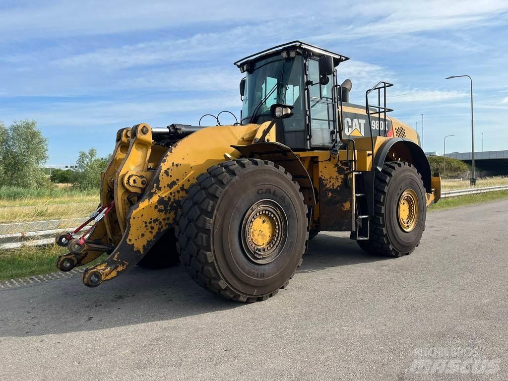 CAT 980K Naudoti ratiniai krautuvai