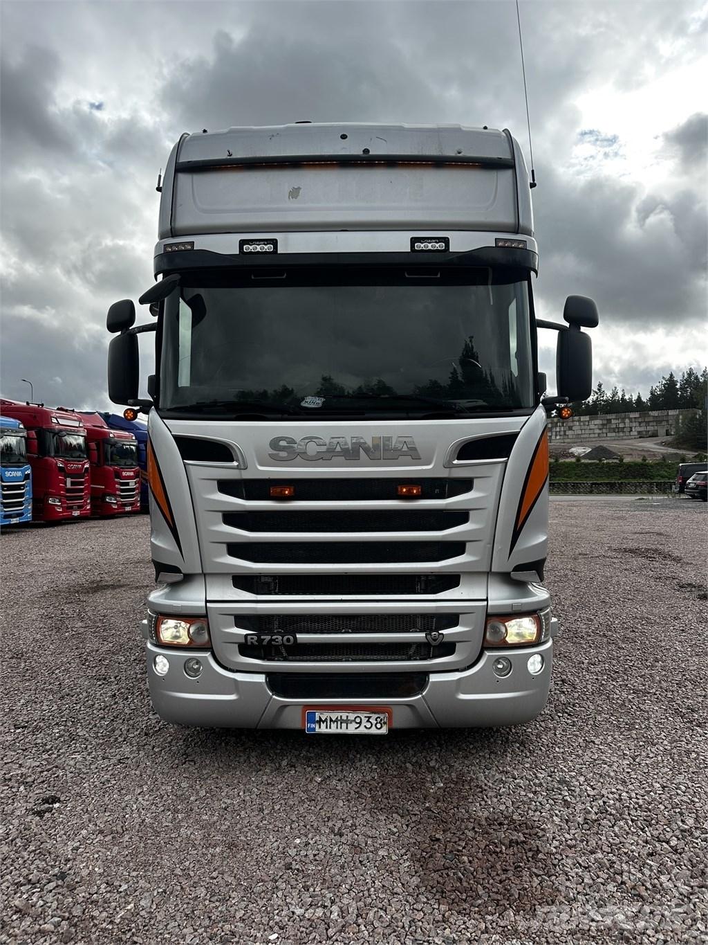 Scania R 730 Sunkvežimiai su dengtu kėbulu