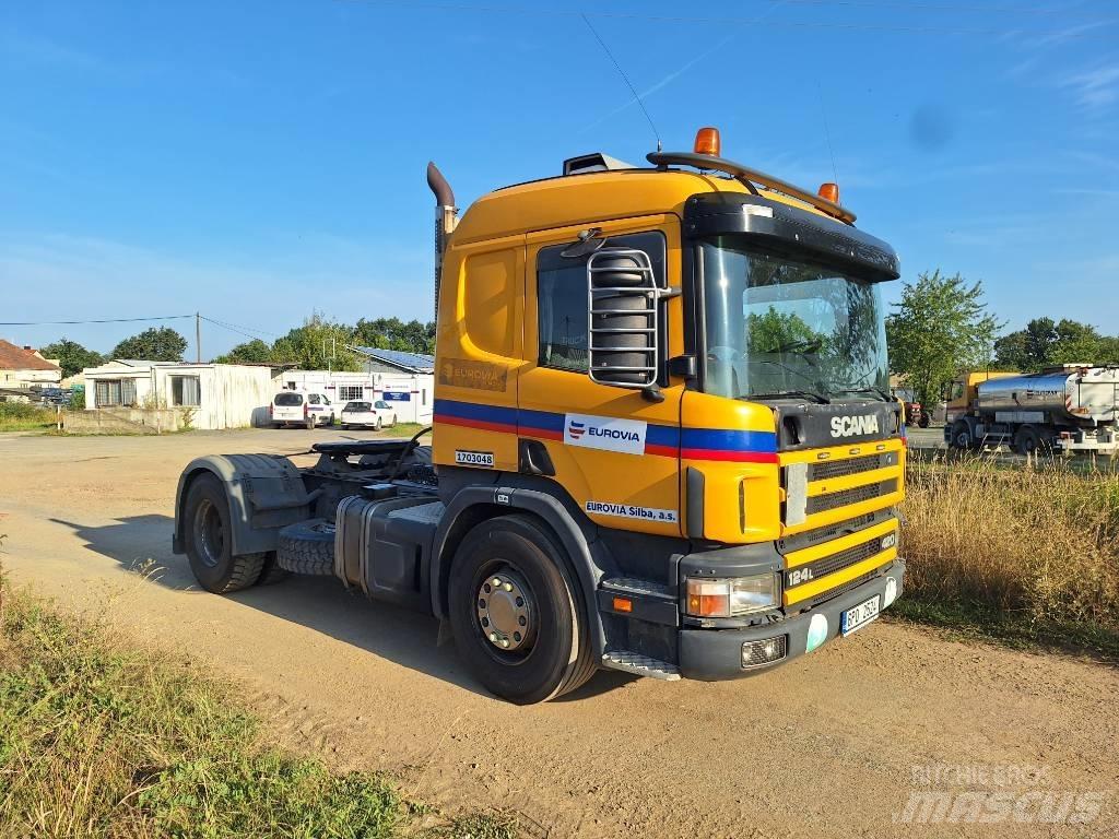 Scania P124LA4X2NA Naudoti vilkikai