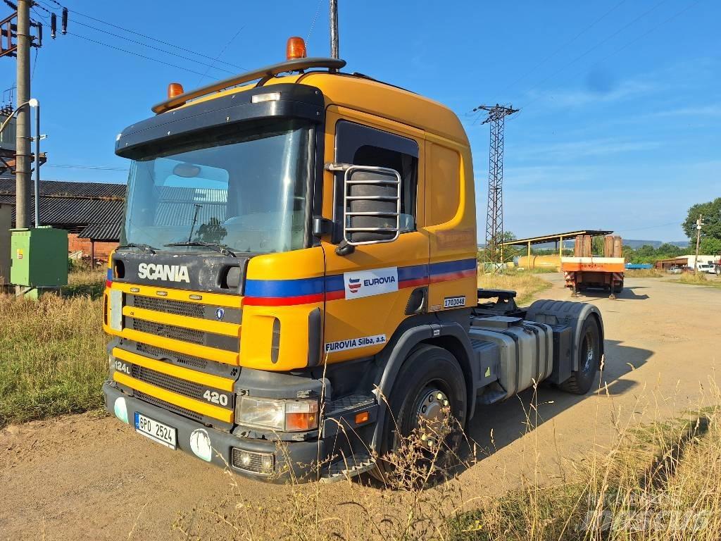 Scania P124LA4X2NA Naudoti vilkikai