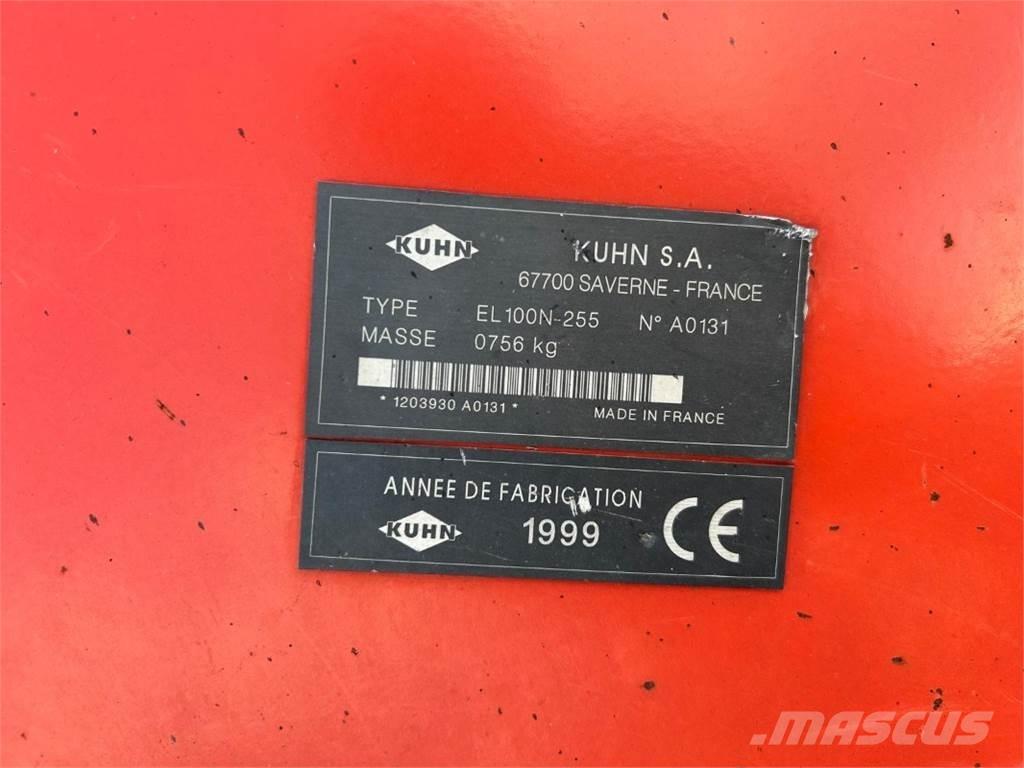 Kuhn EL 100N-255 Dirvos paruošimo vynuogynams technika