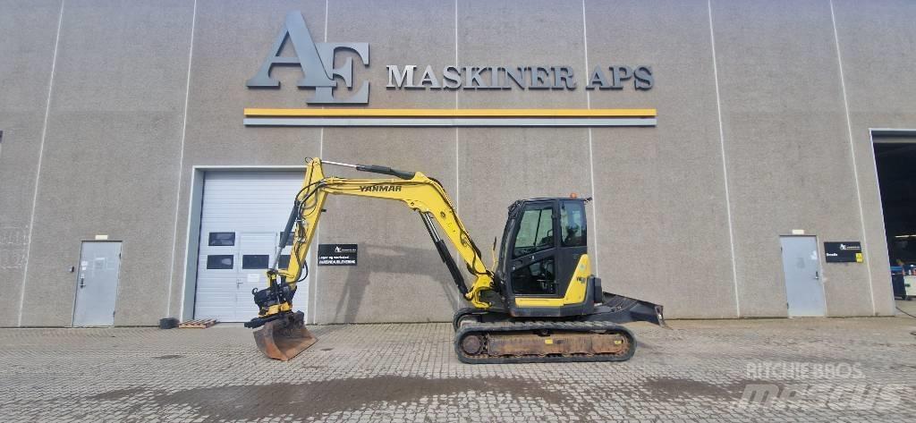 Yanmar VIO80 Vikšriniai ekskavatoriai