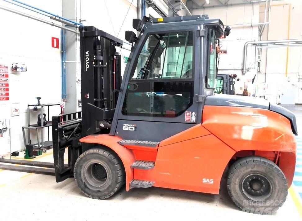 Toyota 9 FBH 80 T Elektriniai šakiniai krautuvai