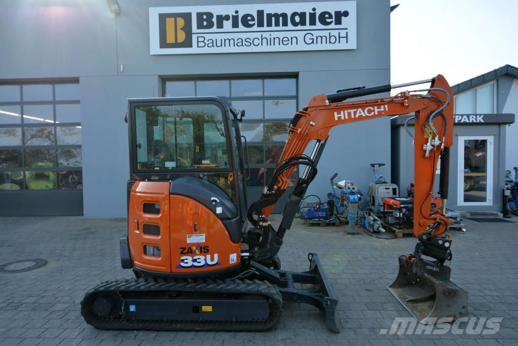 Hitachi ZX 33 U-6 Mini ekskavatoriai < 7 t