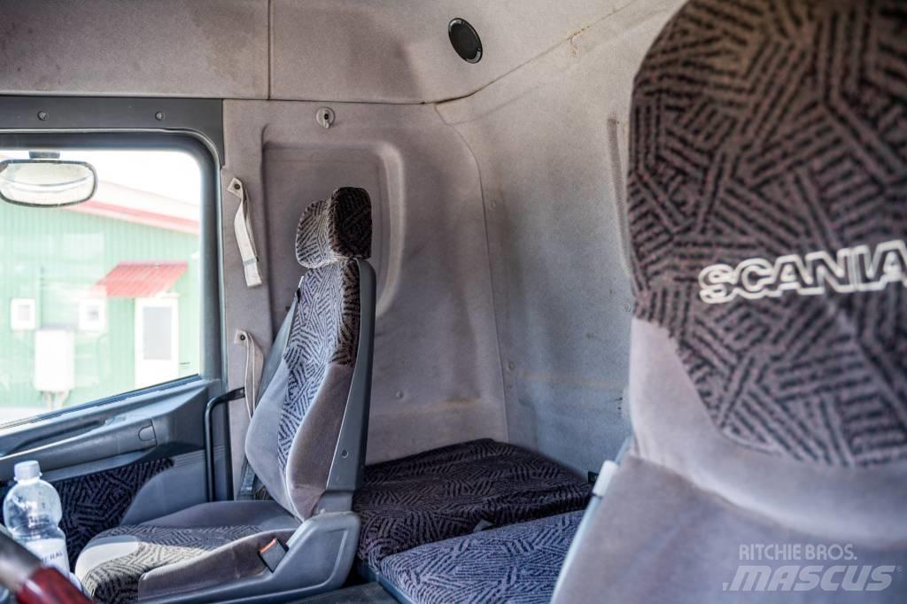 Scania R 144 GB Sunkvežimiai su keliamuoju kabliu