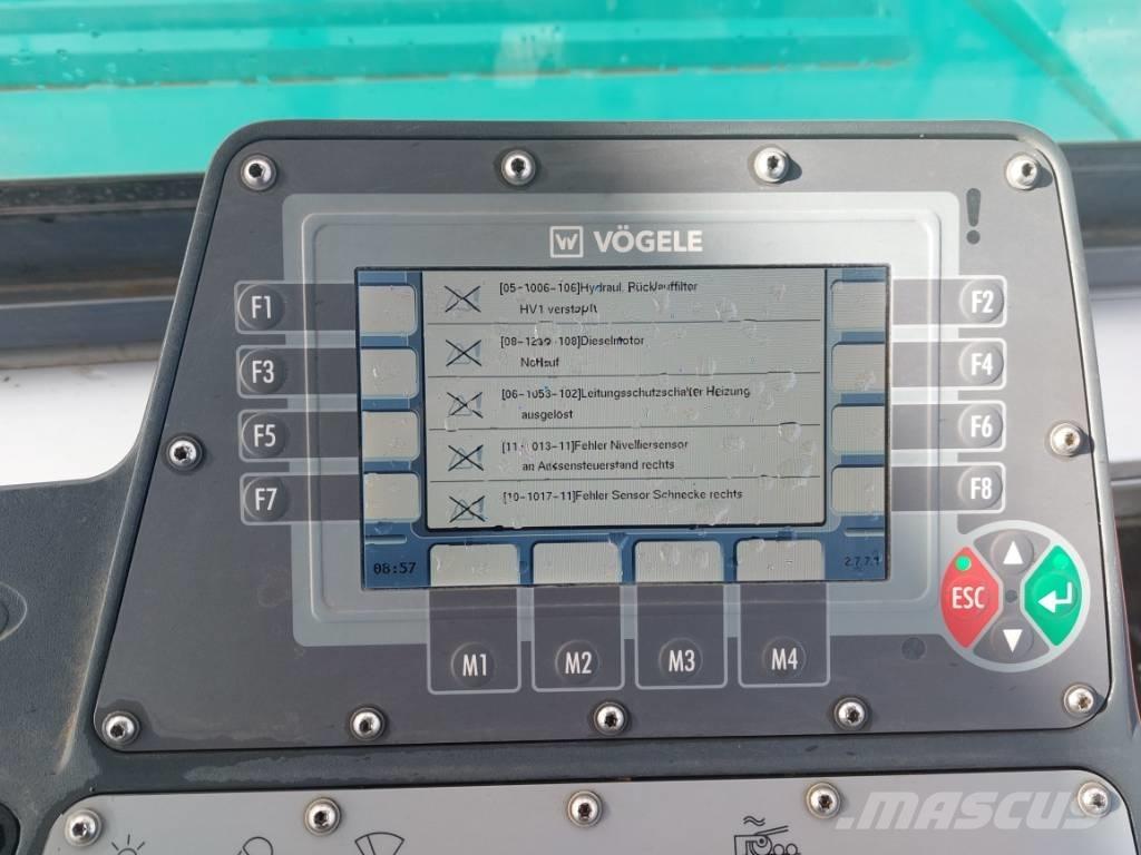 Vögele SUPER 1900-3I Asfalto klotuvai