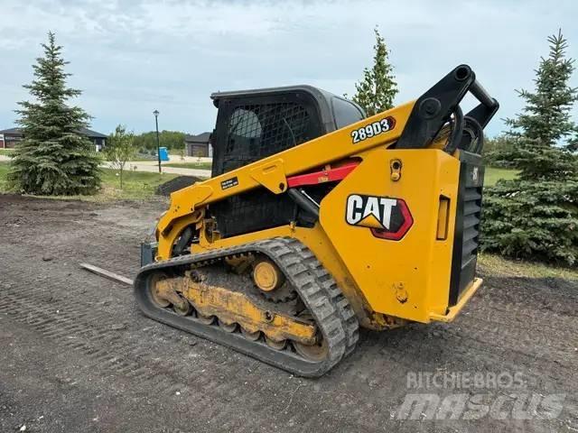 CAT 289 D3 Krautuvai su šoniniu pasukimu