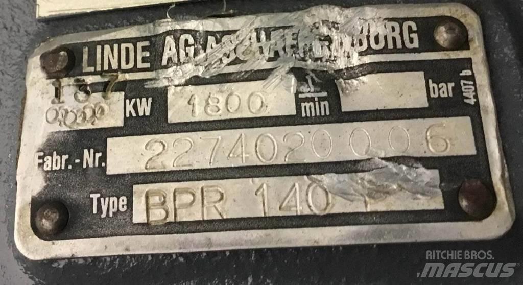 Linde BPR 186 L Hidraulikos įrenginiai
