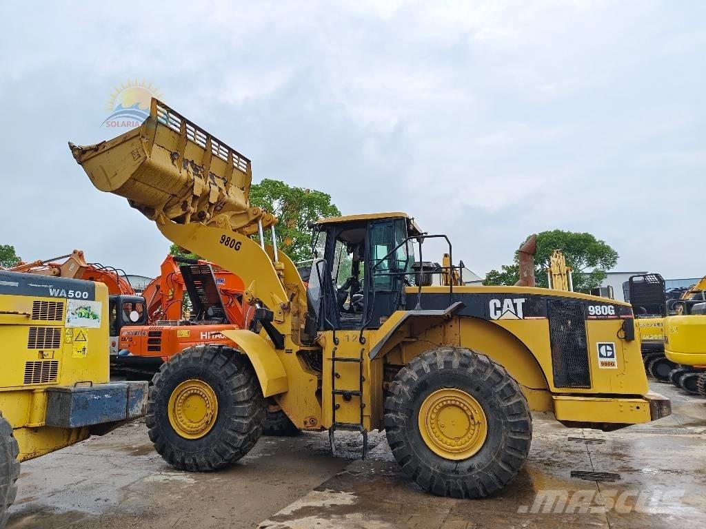 CAT 980 G Naudoti ratiniai krautuvai