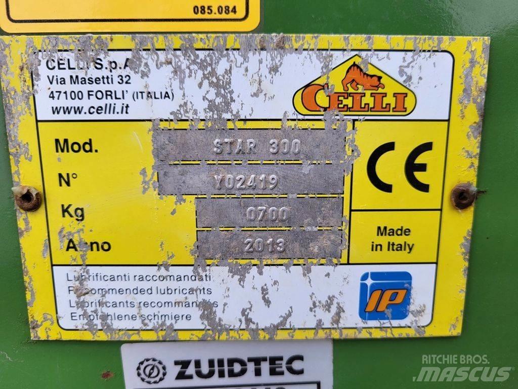 Celli Star 300 Varomosios akėčios ir žemės frezos