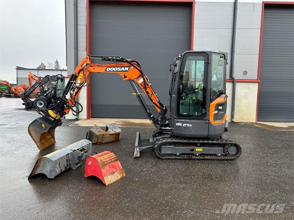 Doosan DX27Z-7 Mini ekskavatoriai < 7 t