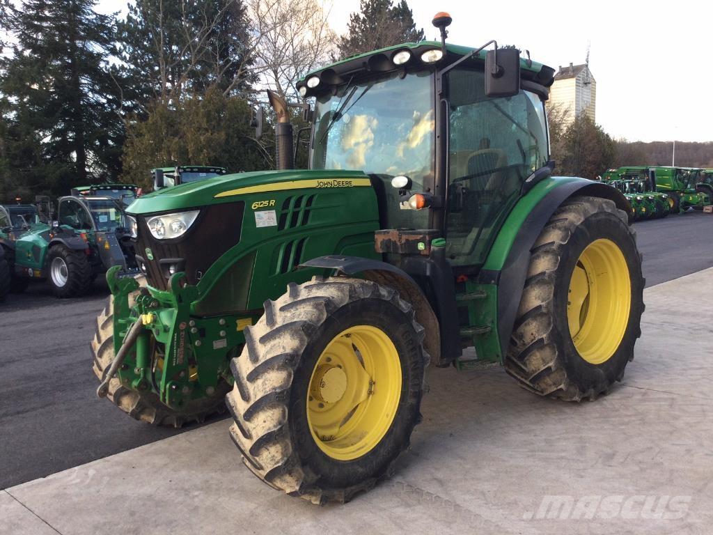 John Deere 6125R Traktoriai