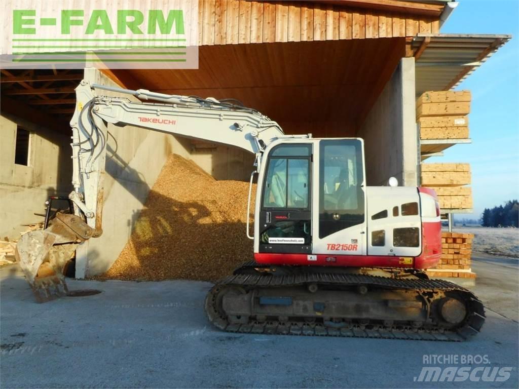Takeuchi tb2150r Ratiniai ekskavatoriai