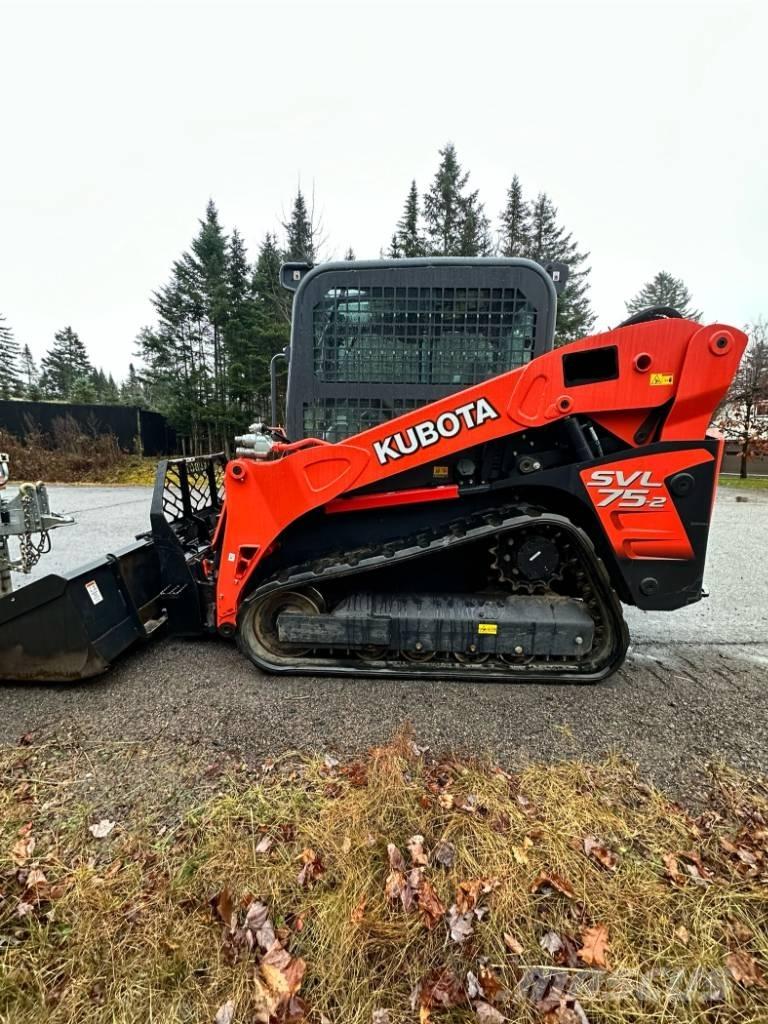 Kubota SVL 75-2 Krautuvai su šoniniu pasukimu