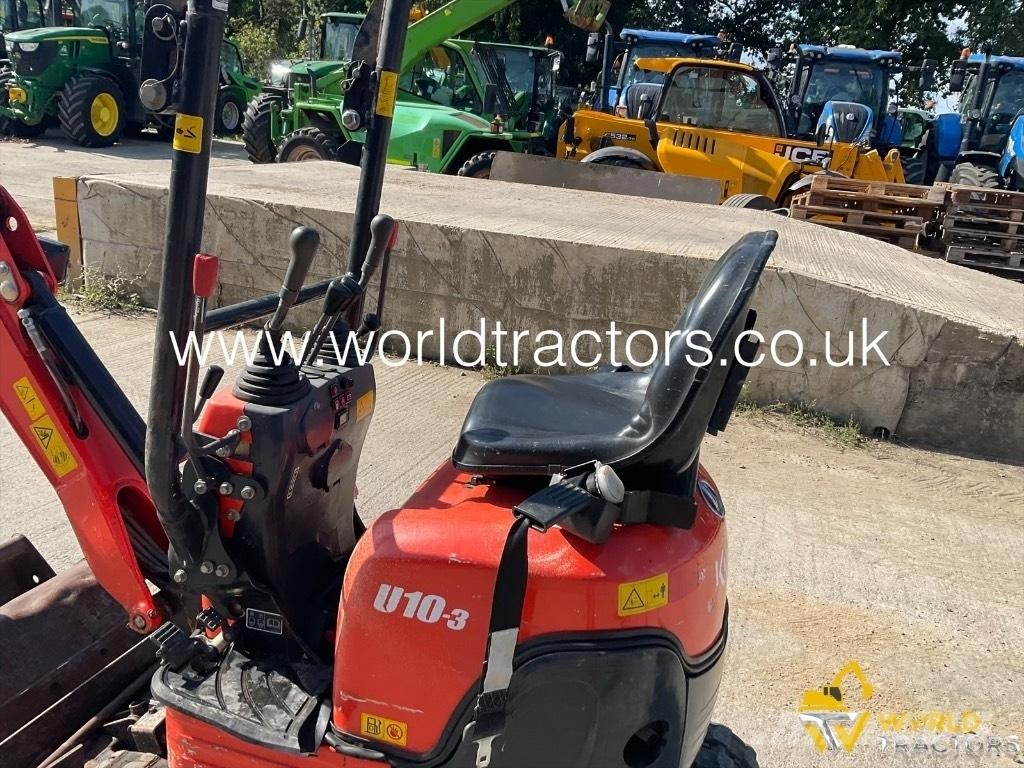 Kubota U 10-3 Mini ekskavatoriai < 7 t