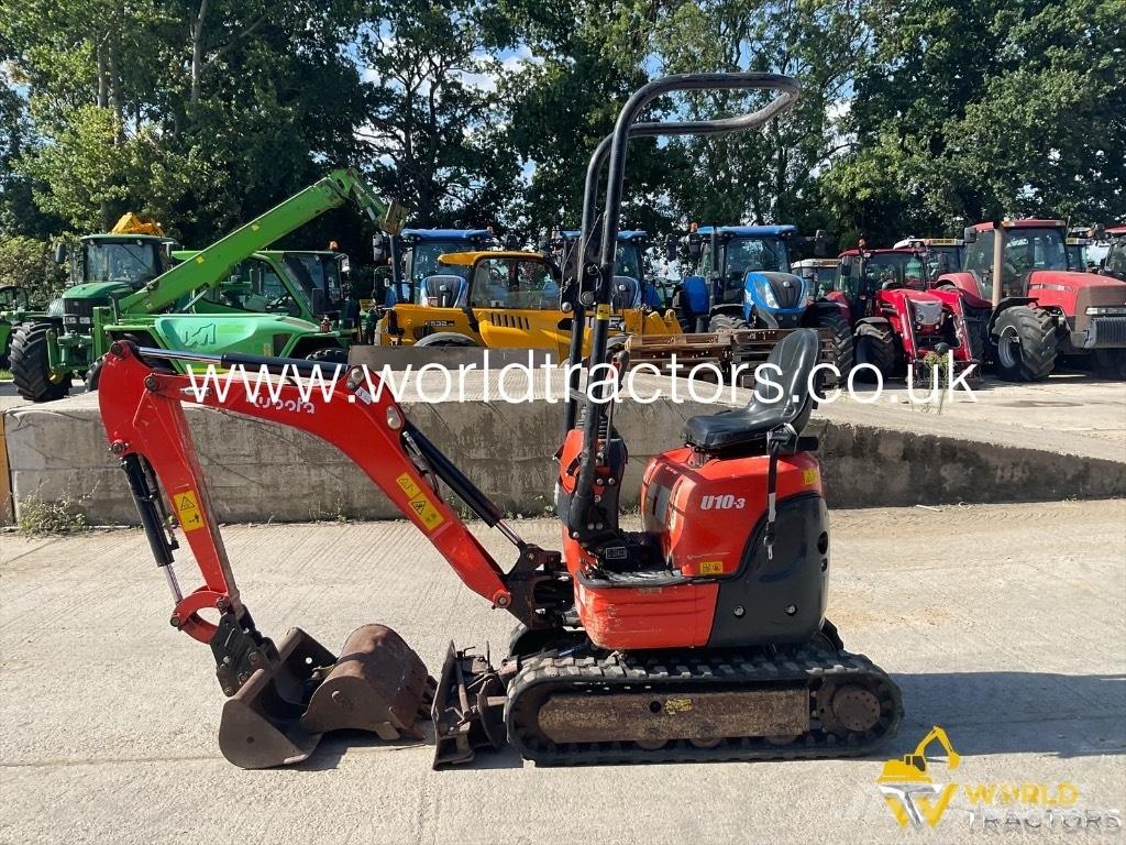 Kubota U 10-3 Mini ekskavatoriai < 7 t