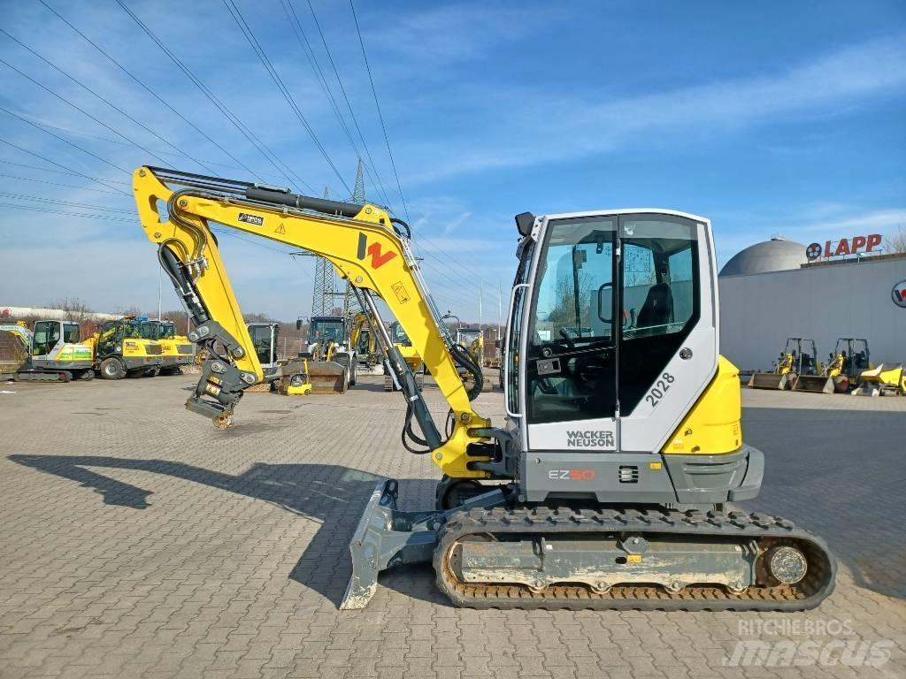 Wacker Neuson EZ50 Vikšriniai ekskavatoriai