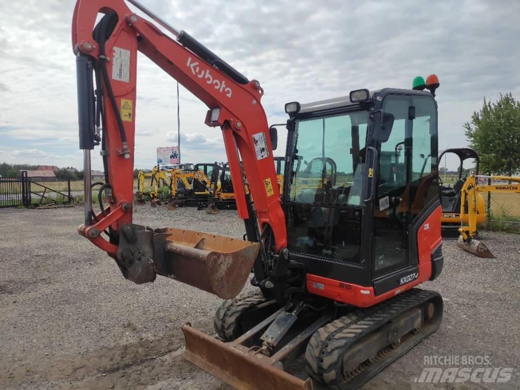 Kubota KX 027-4 Mini ekskavatoriai < 7 t