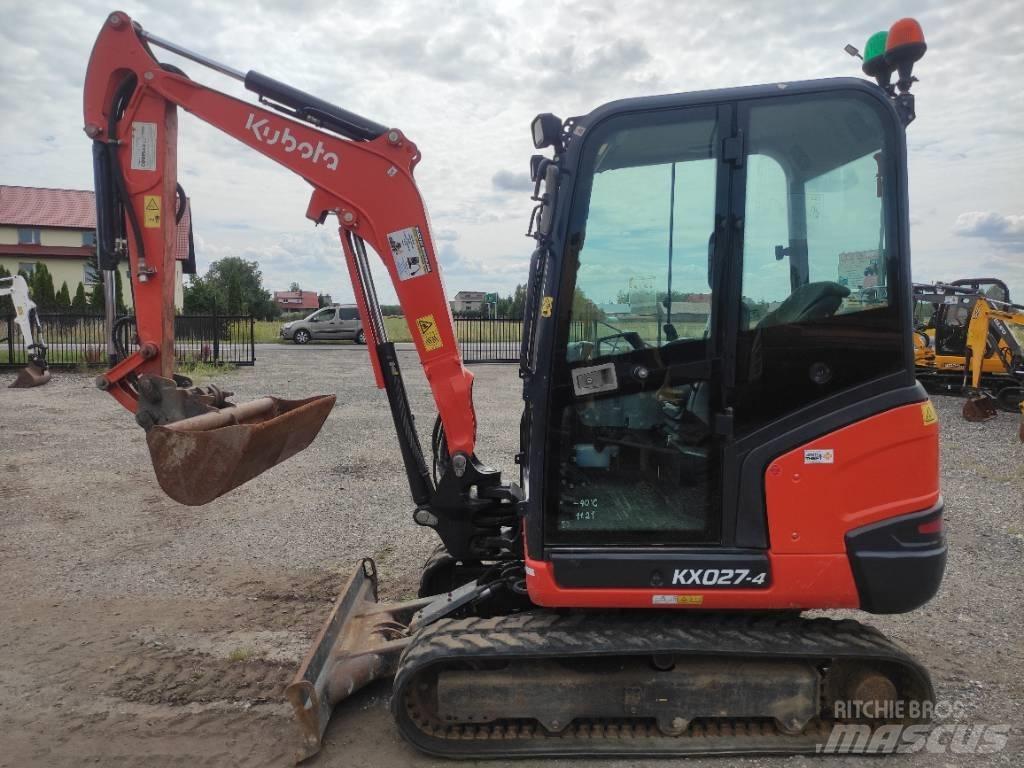 Kubota KX 027-4 Mini ekskavatoriai < 7 t