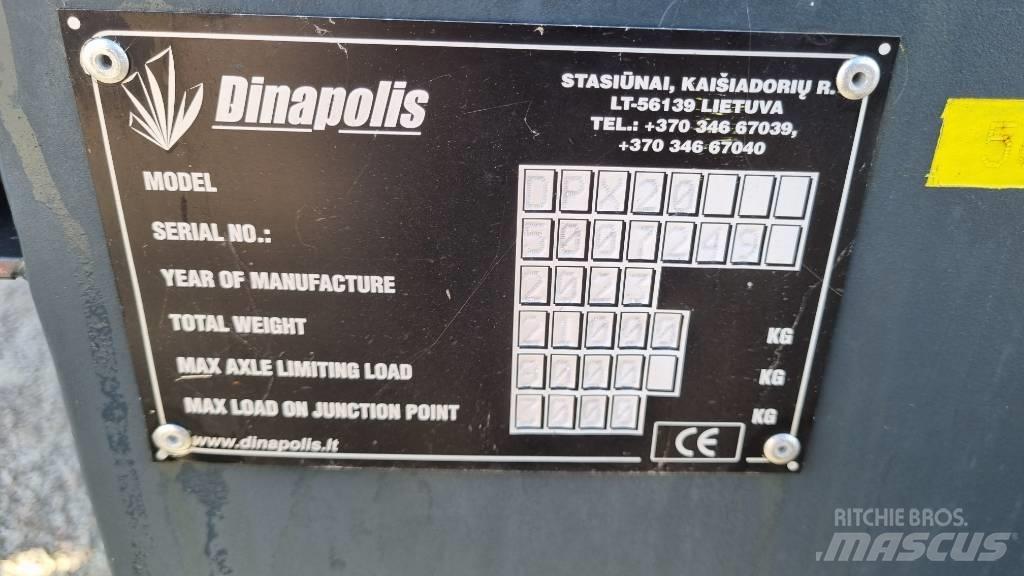 Dinapolis DPX20 Grūdų vežimėliai