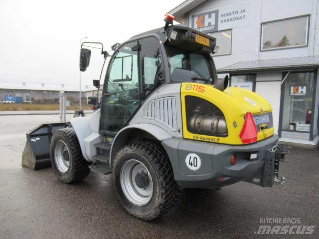 Kramer 8115 Naudoti ratiniai krautuvai