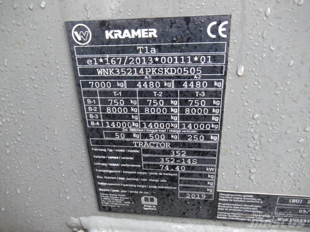 Kramer 8115 Naudoti ratiniai krautuvai