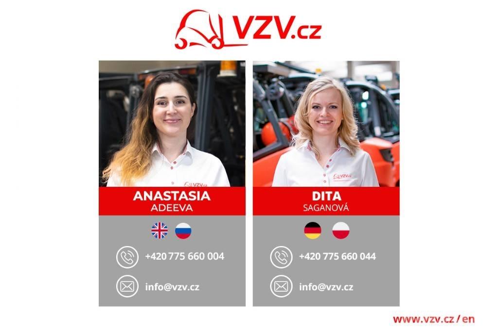 Linde E 14 Elektriniai šakiniai krautuvai