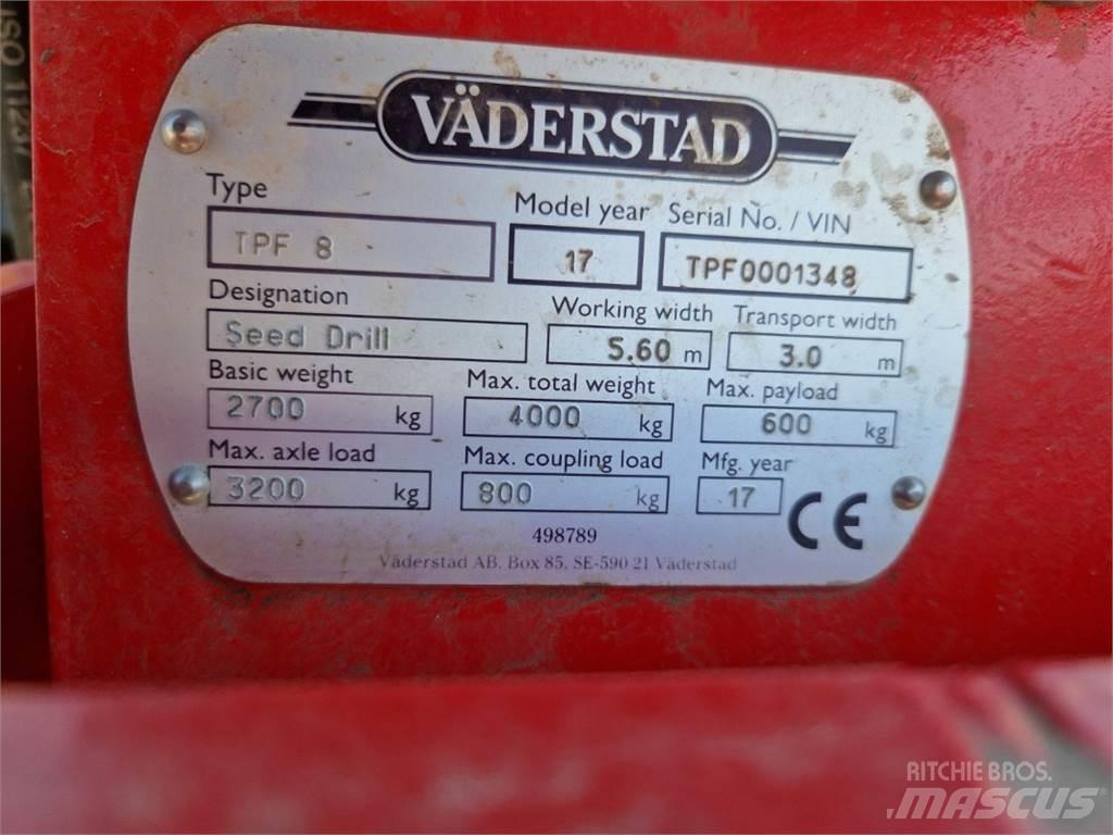 Väderstad TPF8 Sėjimo technika