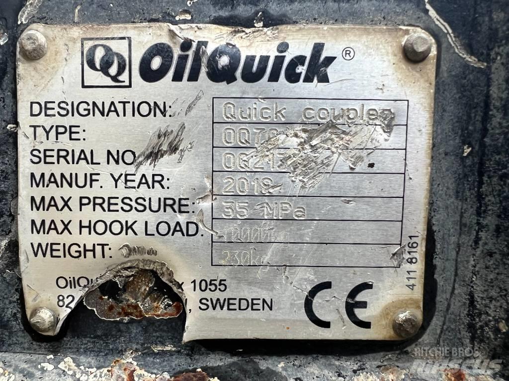 OilQuick OQ70/55 Greito sujungimo jungtys