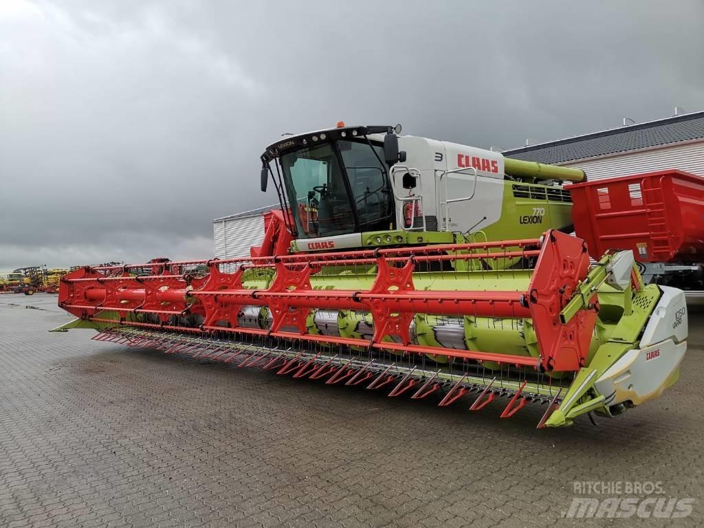 CLAAS Lexion 770 TT Derliaus nuėmimo kombainai