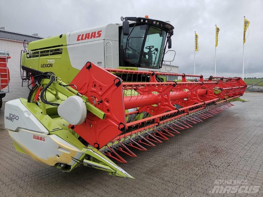 CLAAS Lexion 770 TT Derliaus nuėmimo kombainai