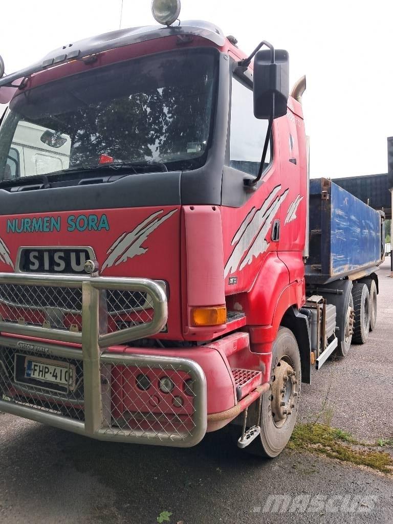Sisu E13M - 8x4 Savivarčių priekabų vilkikai
