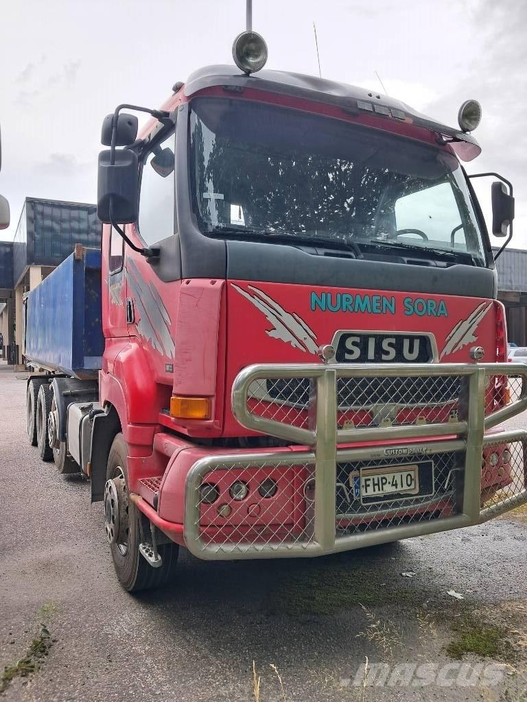 Sisu E13M - 8x4 Savivarčių priekabų vilkikai