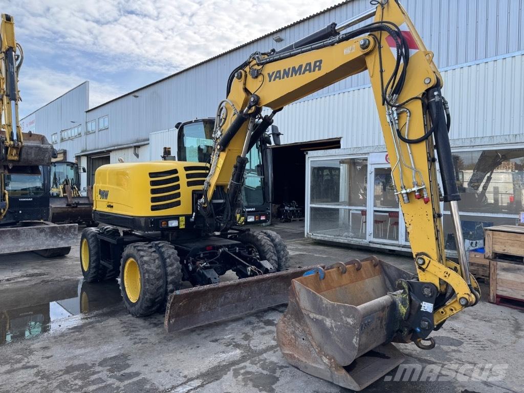 Yanmar B95W (40576) Ratiniai ekskavatoriai