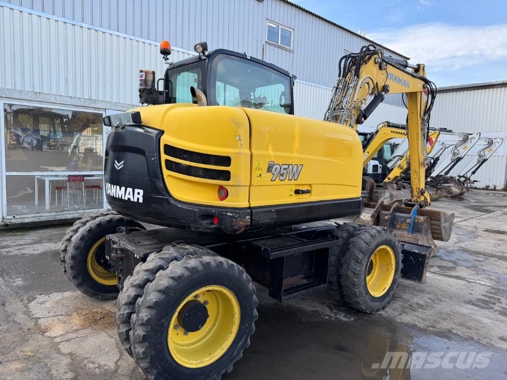 Yanmar B95W (40576) Ratiniai ekskavatoriai