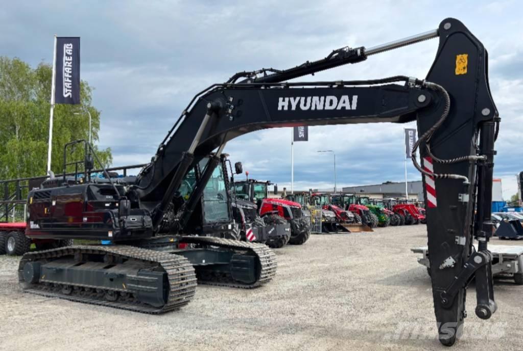 Hyundai HX 300 AL Vikšriniai ekskavatoriai