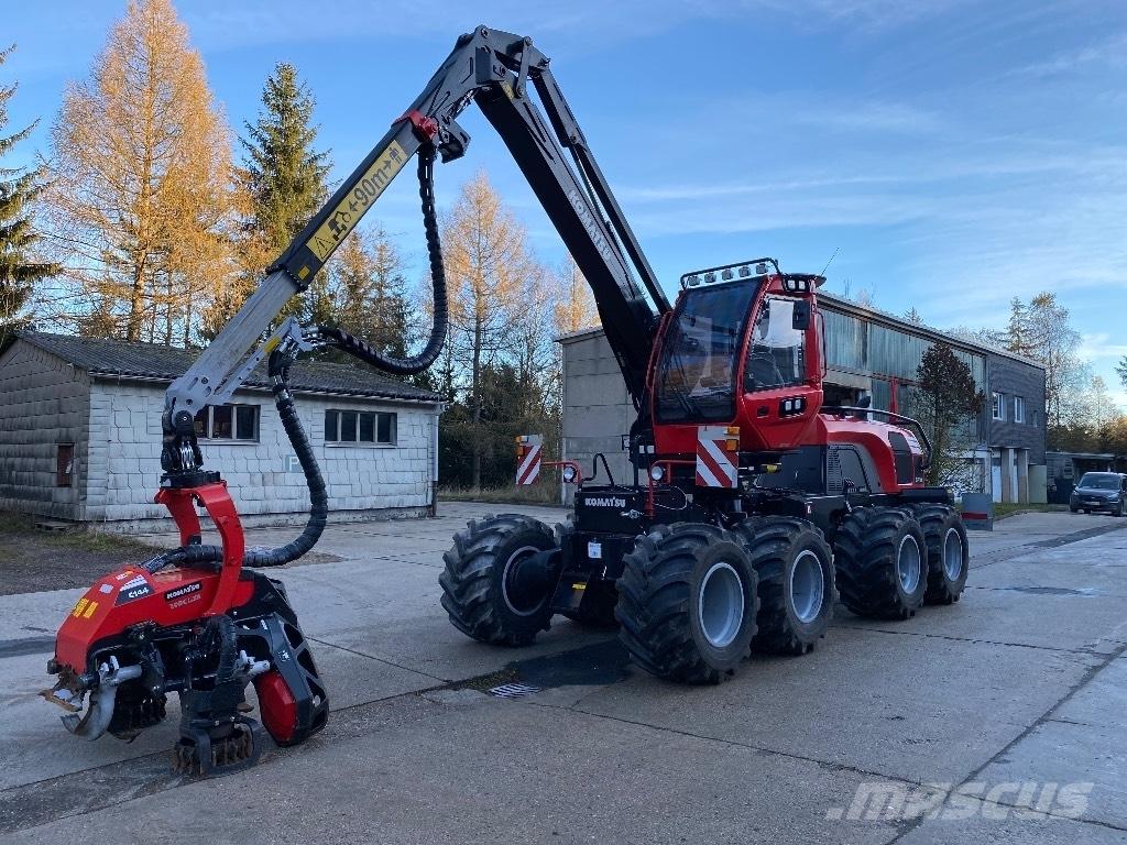 Komatsu 931 XC Miško technika (Harvesteriai)