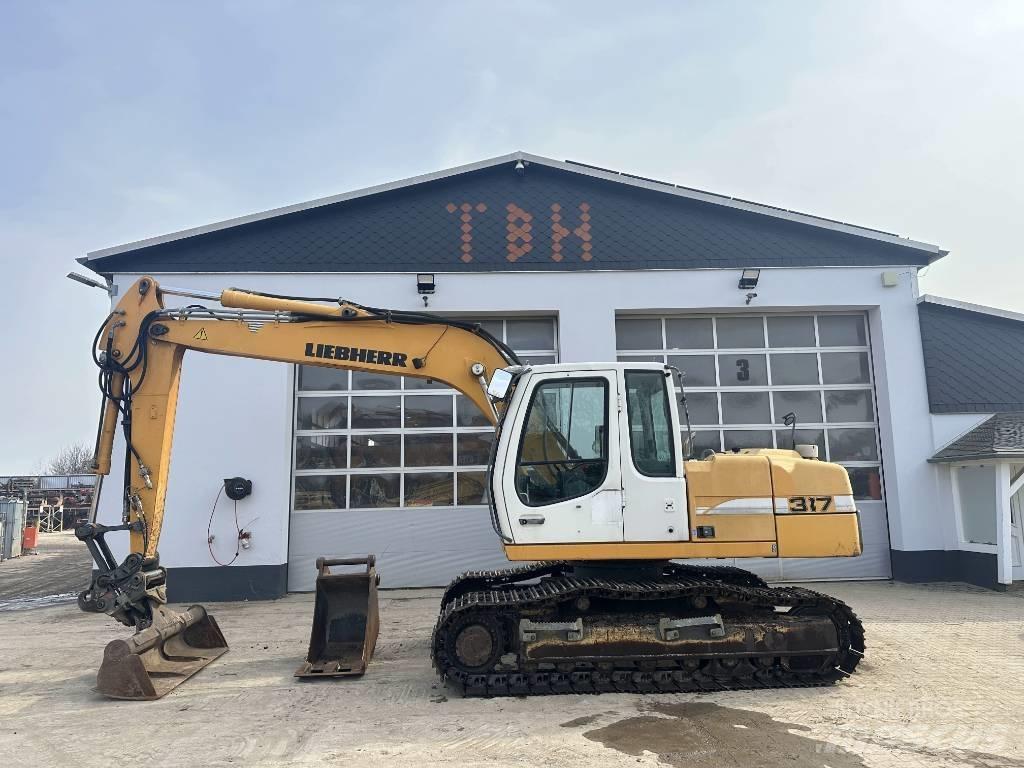 Liebherr R 317 Vikšriniai ekskavatoriai
