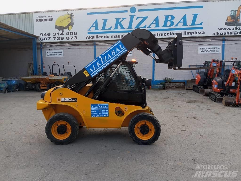 JCB 520-40 Teleskopiniai krautuvai